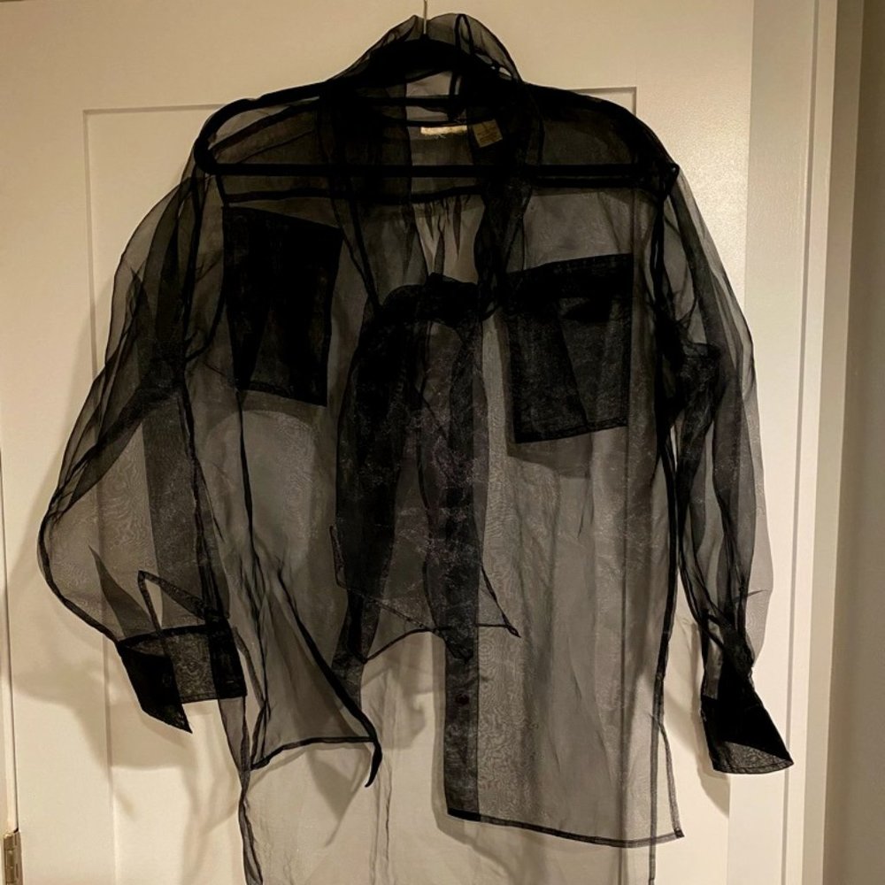 Sheer Shirt/Beach Cover Up